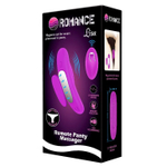 Лиловая вибровкладка в трусики Lisa с пультом ДУ (Цвет: лиловый)