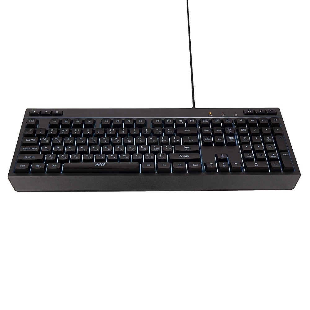 Клавиатура Игровая клавиатура HIPER GKEY-1100, черный