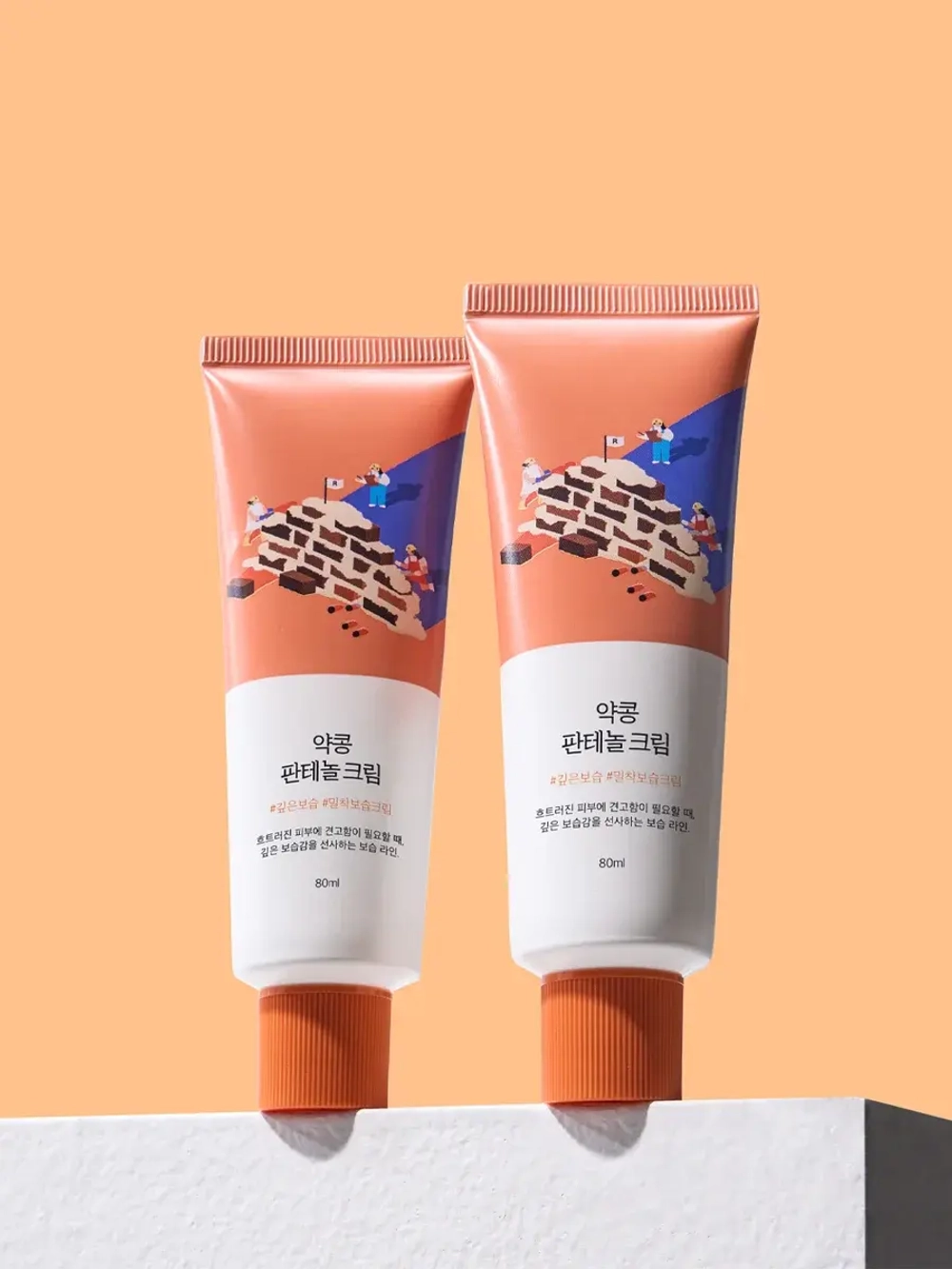 Round Lab Барьерный крем с чёрной соей и пантенолом Soybean Panthenol Cream 80 мл