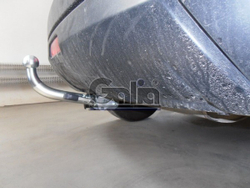 Фаркоп оцинкованный Galia N054C для Nissan Qashqai 2007-2014, Qashqai 2 2014-(паспорт и сертификат в комплекте)(без электрики)