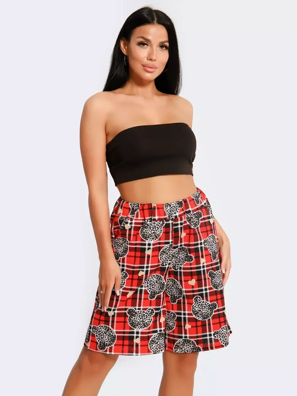 Шорты женские большие размеры