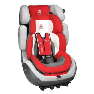 Детское автокресло Renolux Step гр. 1/2/3 (Белый/красный)