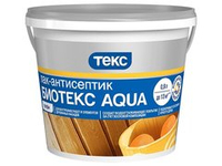 ТЕКС Лак Биотекс AQUA, Эко-Защита махагон (0,9л)