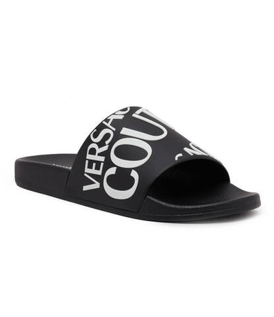 Шлепанцы Versace Jeans Couture - черный(75VA3SQ171352)