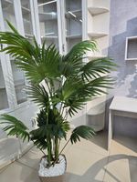 Цветы искуственные декоративные средние