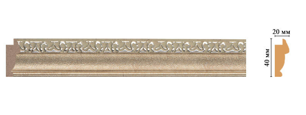 Багет DECOMASTER 807-59 (40*20*2900мм)