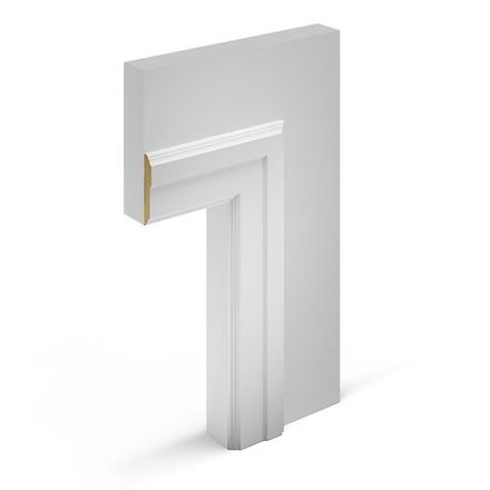 Наличник под покраску, 90x16 мм