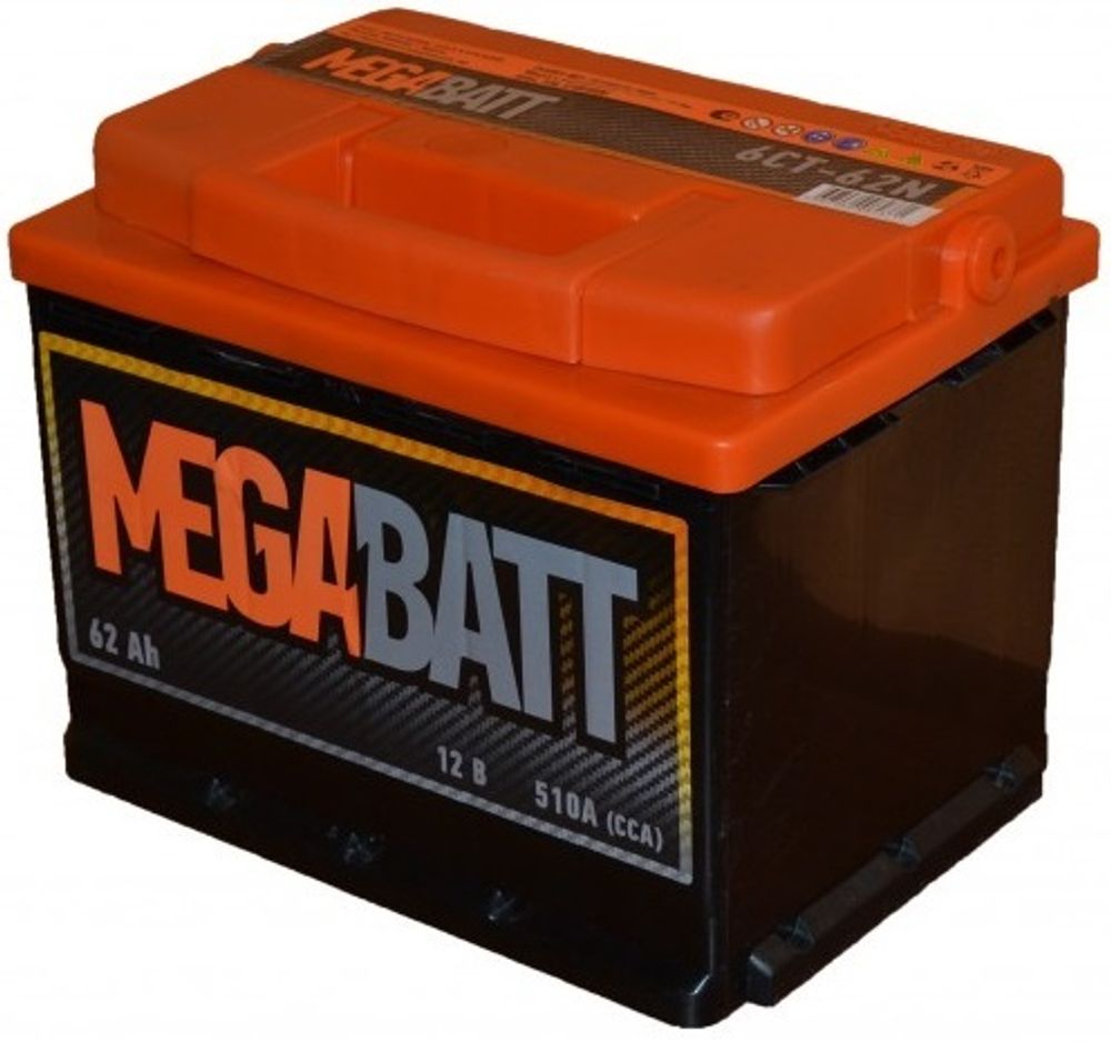 MEGABATT 6СТ- 62 аккумулятор