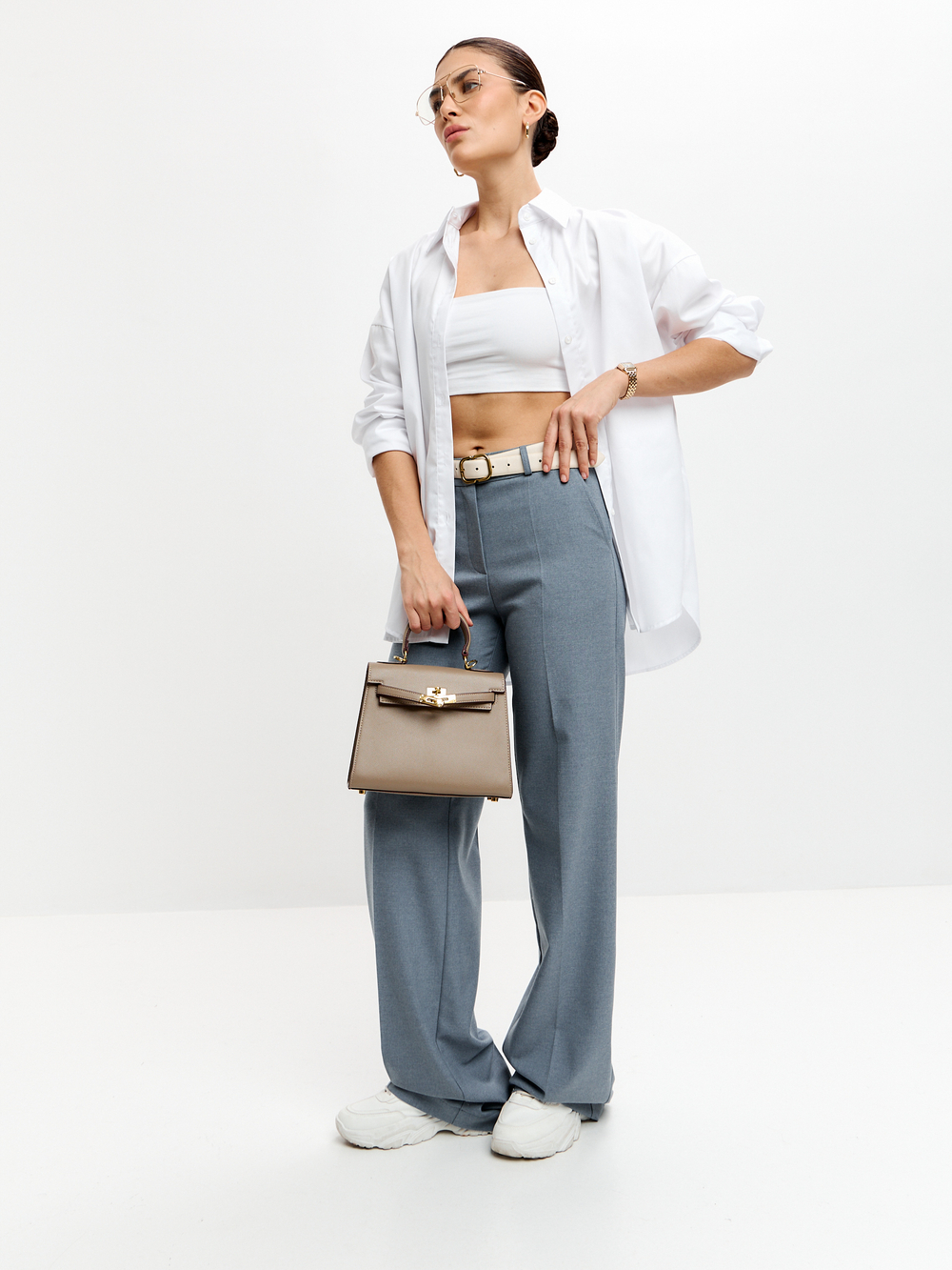 Голубые брюки Loren