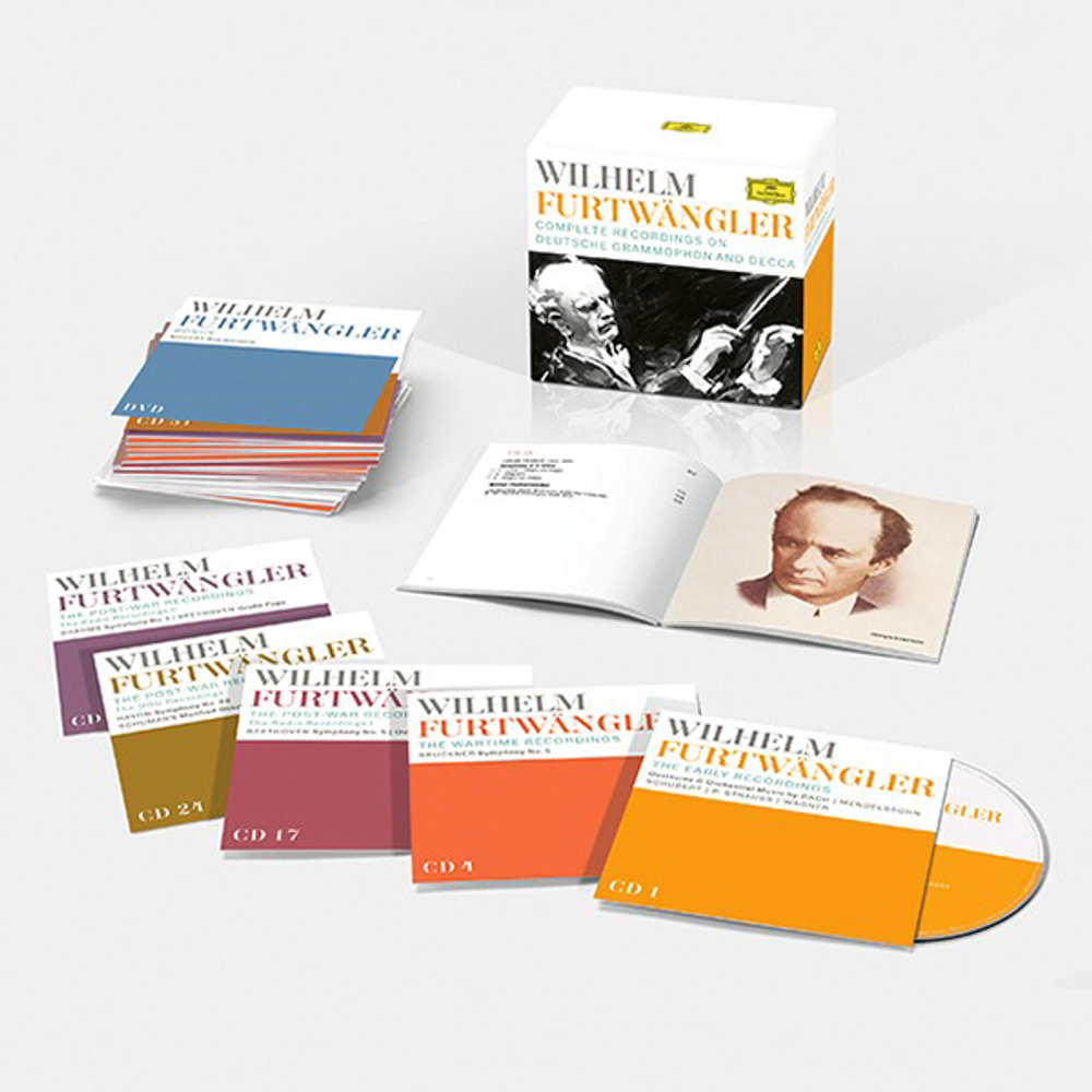 Wilhelm Furtwangler / Complete Recordings On Deutsche Grammophon And Decca (34CD+DVD)