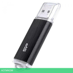 USB Flash-накопитель Silicon-Power Ultima U02 32GB черный (SP032GBUF2U02V1K)