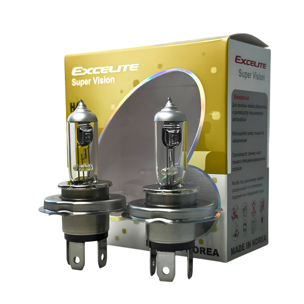 Лампа H4 60/55W 12V SV P43t Excelite комплект усиленный свет
