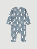 Комбинезон Mjölk Sleep and Play Чайки, уценка