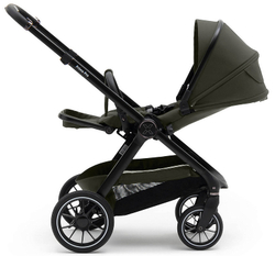 Коляска Agex Prima Pro 3 в 1 с автокреслом i-Team Black APF664 Green (Зеленый)