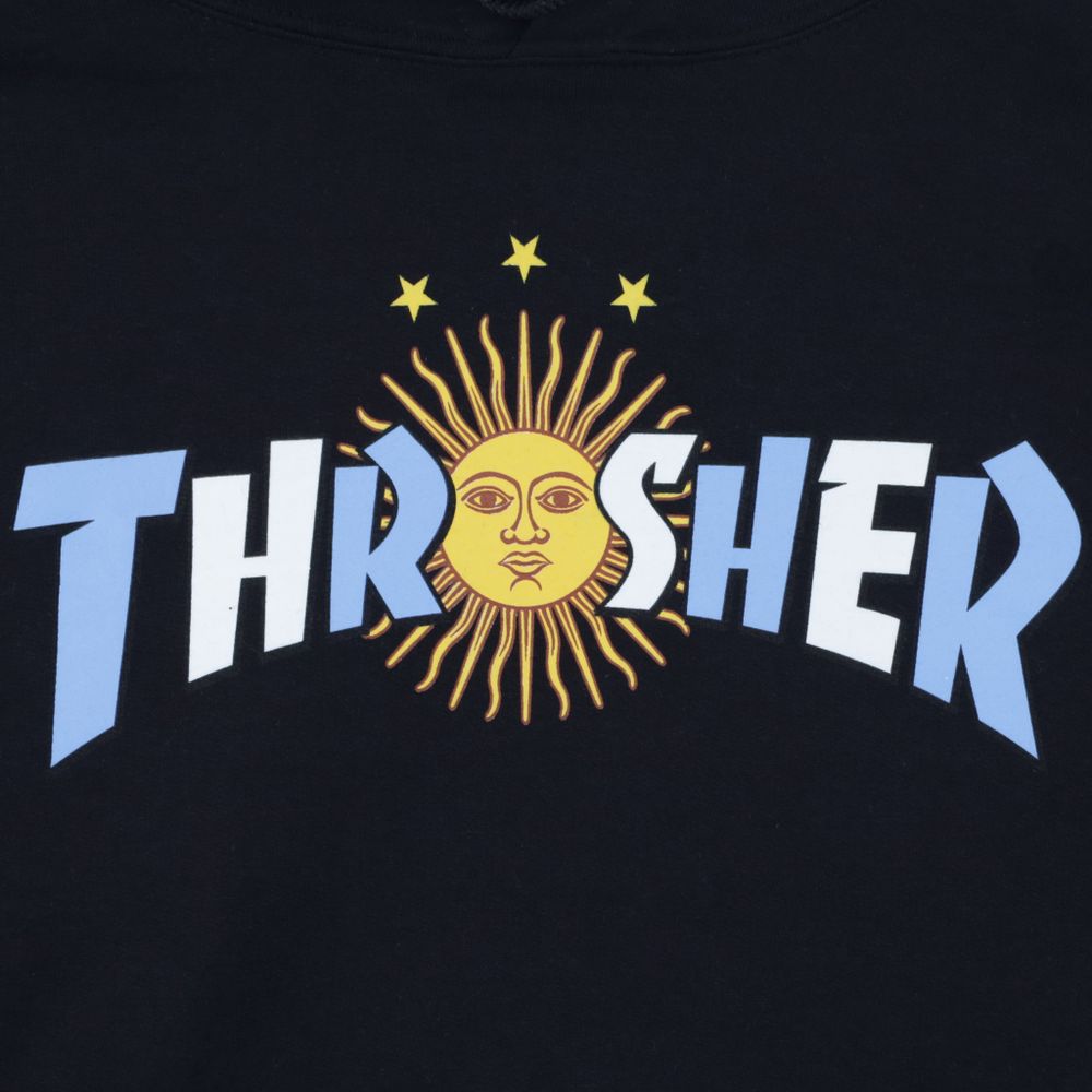 Худи Thrasher Argentina Estrella Hood (black)