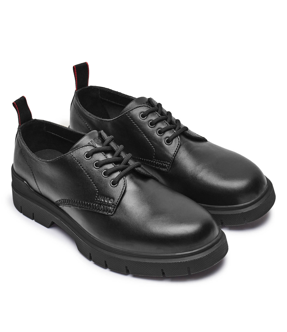 Кожаные дерби Ryan HUGO - черный(50528861)