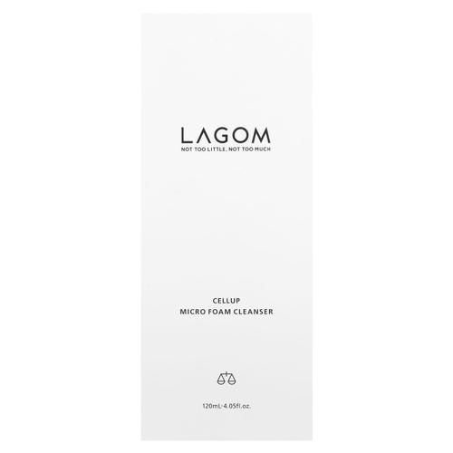 LAGOM, Cellup Micro Foam Cleanser, 120 мл (4,05 жидк. Унции)