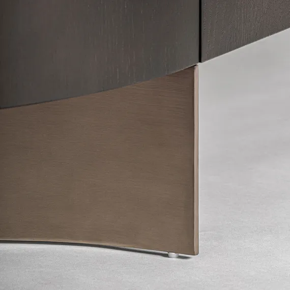 Сервант Neuvic коричневый/золотой