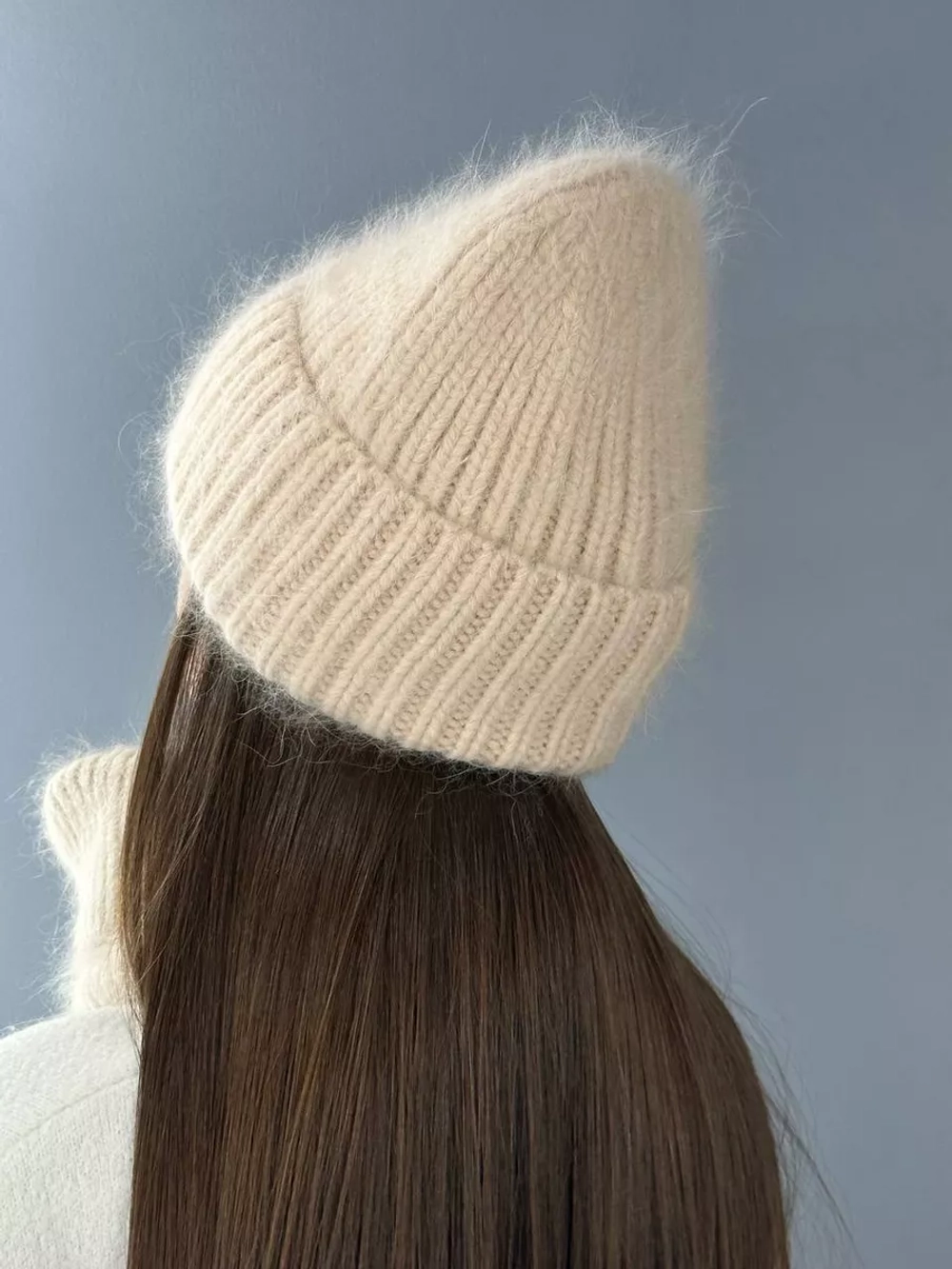 шапка снуд и варежки набор 3 в 1