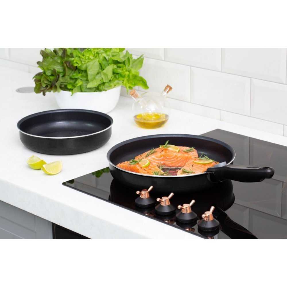 Набор посуды Tefal Ingenio Black 3 3 предмета 22/26см 04131810