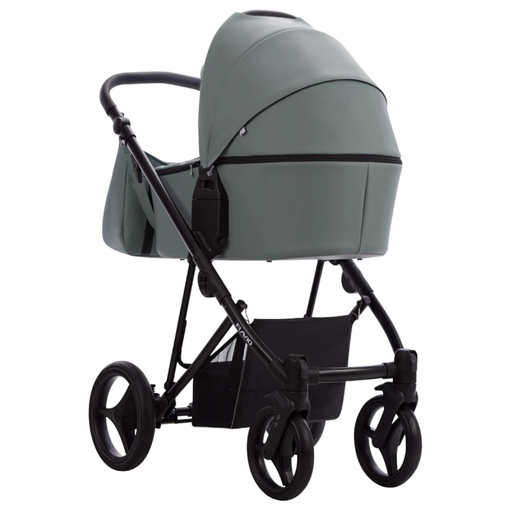 Детская коляска Bebetto Flavio Pro 2 в 1 09 шалфей кожа
