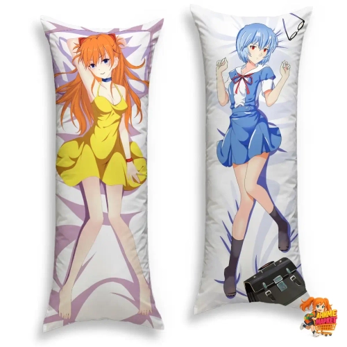 Дакимакура Evangelion Аска Лэнгли и Рей Аянами