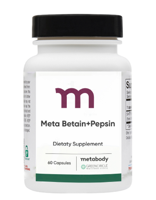 Meta Betaine+ Pepsin 225cap.