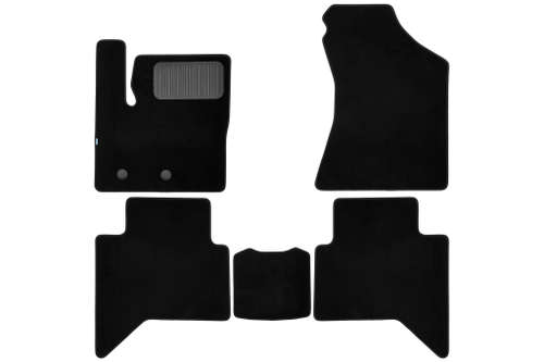 Коврики в салон для CHANGAN Hunter Plus 2023-, пикап, 5шт. (текстиль) KLEVER0509200622110KH