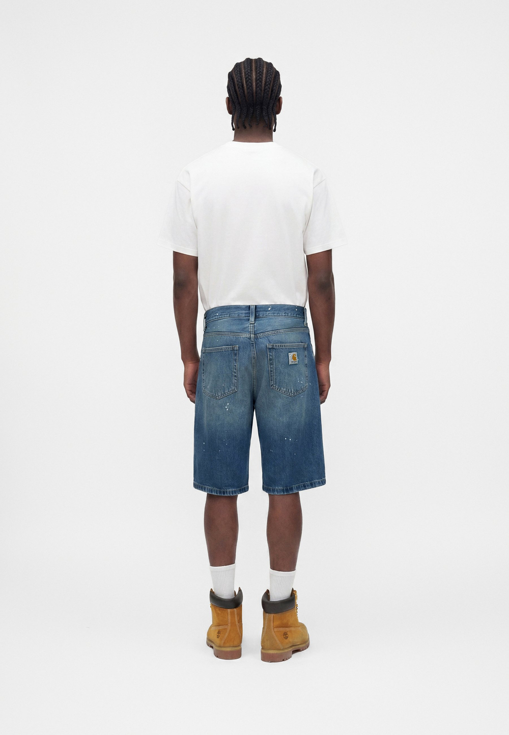 Carhartt WIP LANDON  - Джинсовые шорты - Синий
