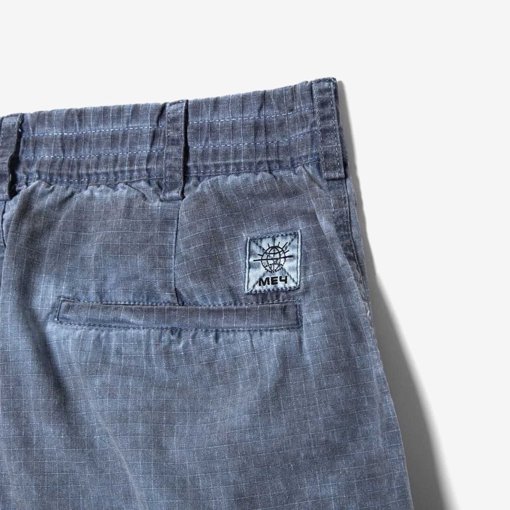 Купить Брюки Меч SS24 Cargo Garment Dyed синие Брюки Меч SS24 Cargo Garment Dyed синие