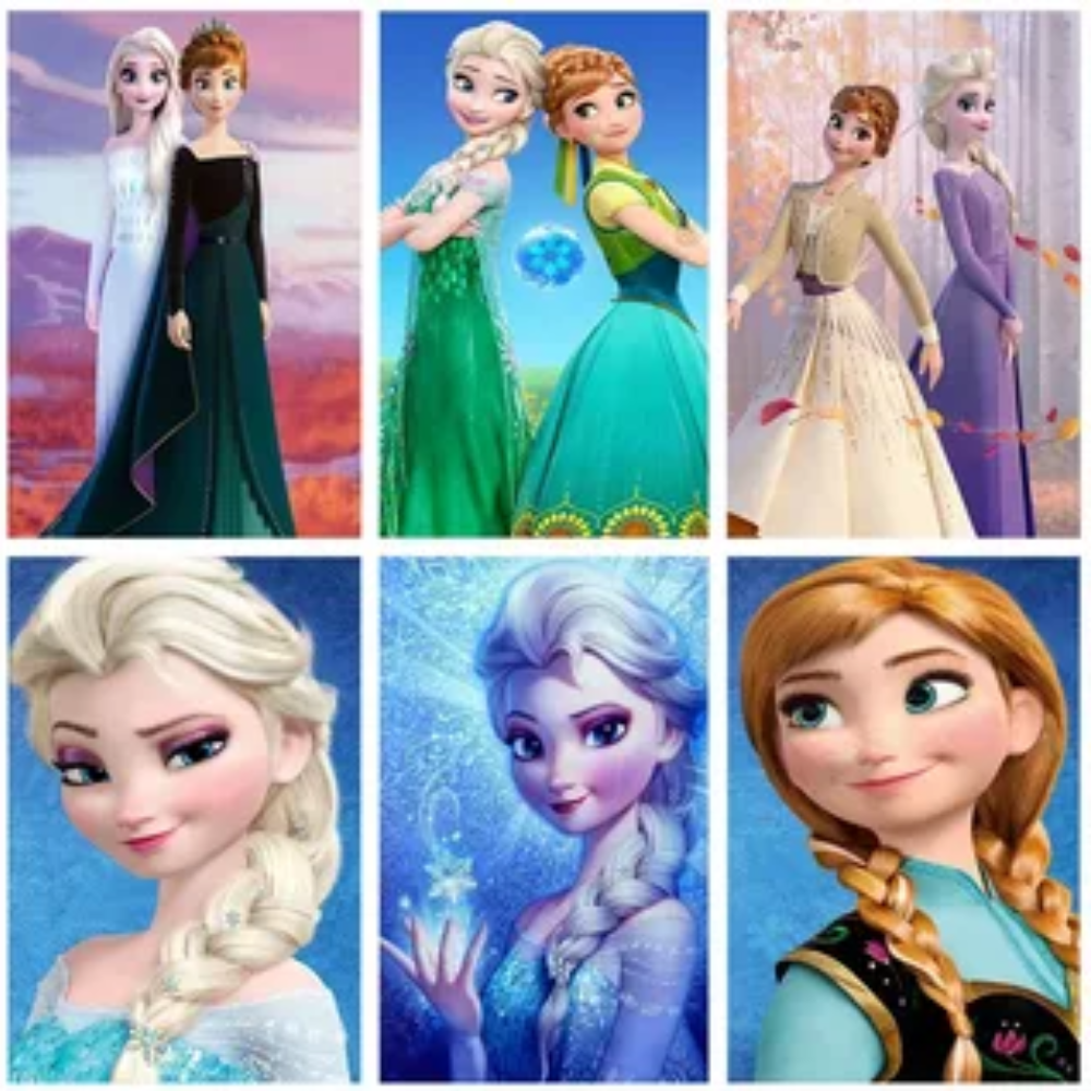 3D Книжка с наклейками Холодное сердце