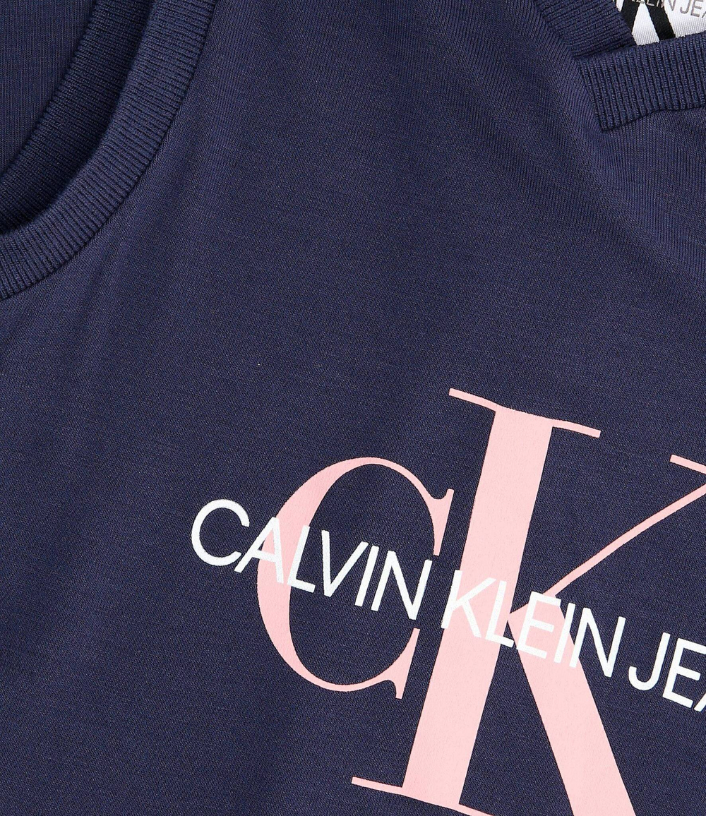 платье monogram Calvin Klein Jeans - темно-синий(IG0IG00126)
