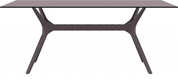 Стол Ibiza Table 180х90 см коричневый