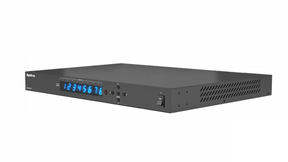 Wyrestorm MX-0808-KIT-V2 - комплект из матричного коммутатора 8х8 HDBaseT (4K60 4:2:0) и 8 приемников (4K до 35м, FullHD до 70м), де-эмбедирование аудио, PoH, ИК, RS-232, LAN