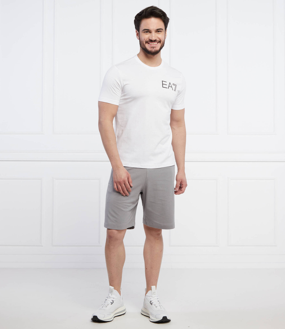 футболка EA7 - белый(3LPT28 PJ02Z)