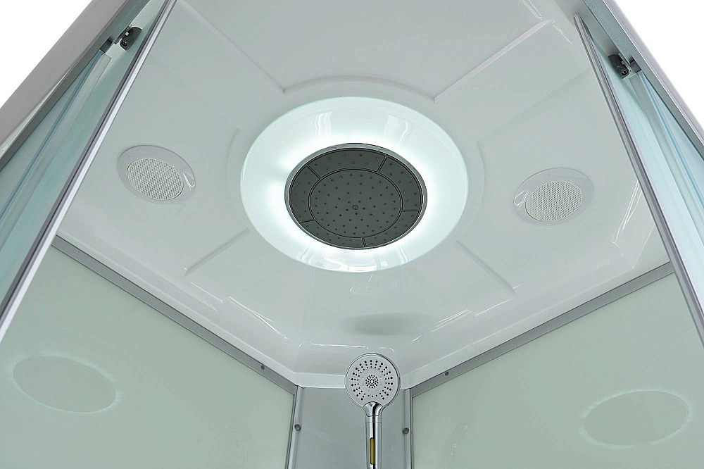 Душевая кабина AvaCan CK Серия CK2080LED 80х80 с гидромассажем, с подсветкой