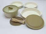 Набор сковород из 8 предметов IRIS OHYAMA DPAN-8S Ivory (1/1)