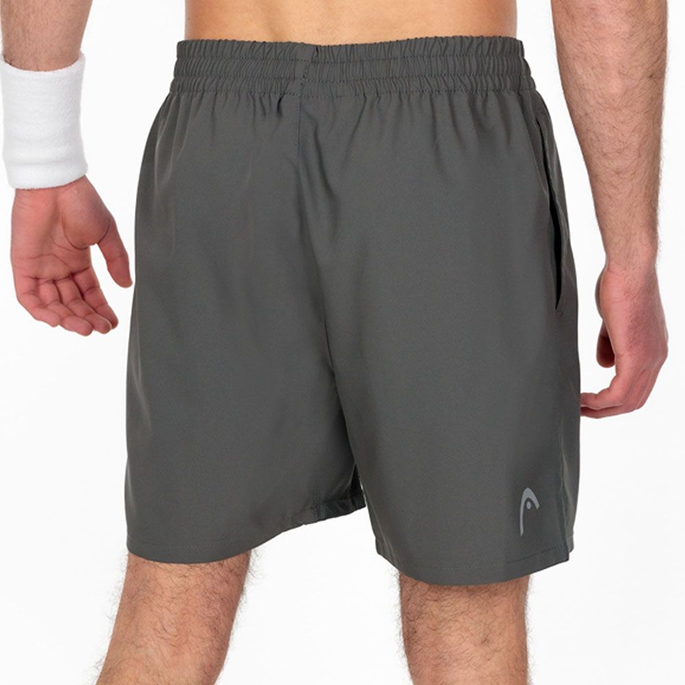 Шорты тренир. муж. HEAD Club Shorts M 811379-AN-L, р.L, 100% полиэстер, серый
