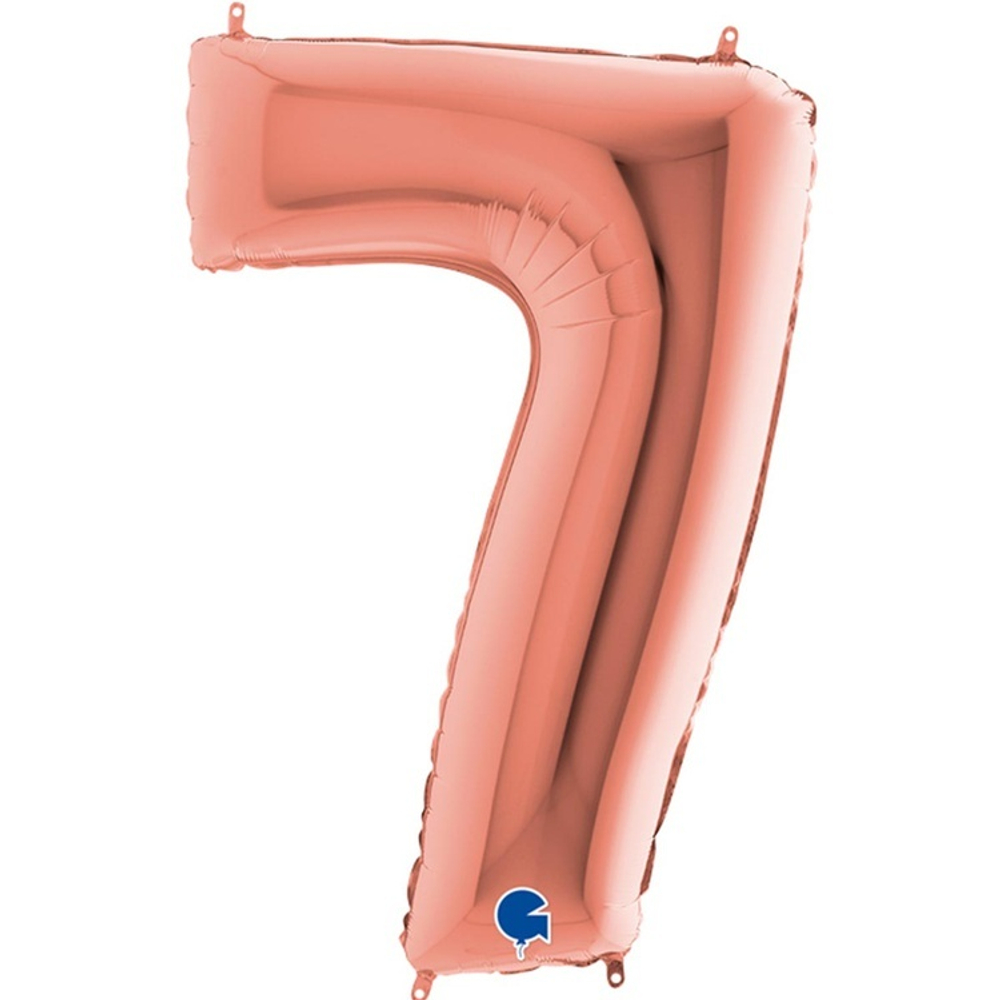 Г ЦИФРА 7 40" Розовое золото