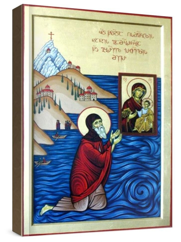 Гавриил Святогорец (рукописная икона)