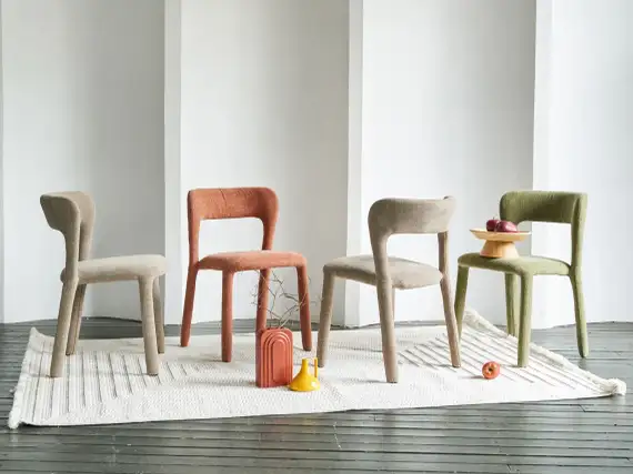 Стул Rihom, коричневый шенилл