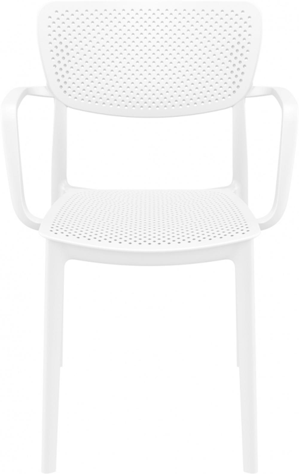 Кресло пластиковое Siesta Contract Loft, белый