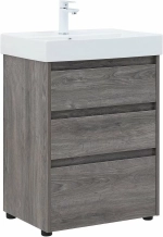 Тумба с раковиной Aquanet Nova Lite 302470 60 дуб рошелье