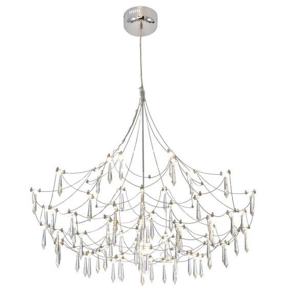 Подвесная светодиодная люстра Citilux Aster CL208020