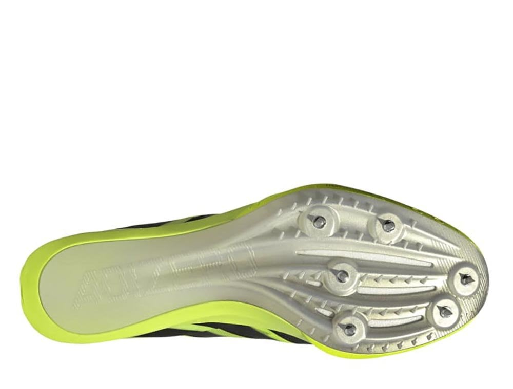 Шиповки беговые adidas Adizero Finesse U лаймово-черные