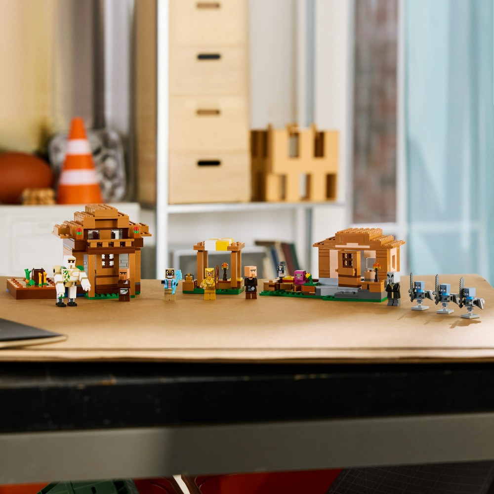 Конструктор LEGO Minecraft 21596 Нападение заклинателей на деревню — фото 11