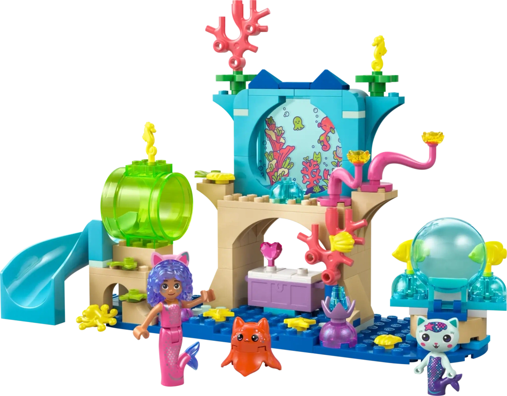 Конструктор LEGO Gabby's Dollhouse 11204 Приключение русалочки Габби в аквариуме