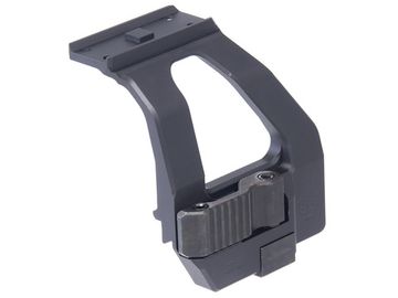 Кронштейн SAG BIT боковой быстросъёмный Aimpoint Micro для АК/Сайга, стальная защёлка и зуб, алюминиевый сплав, компактный, 95г (Уценка)