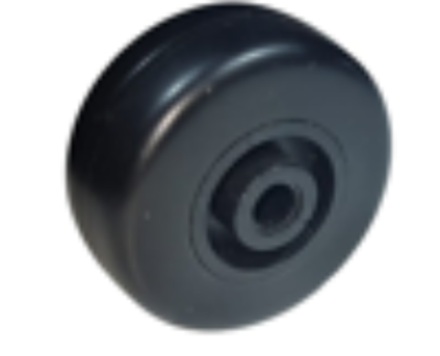Колесо PLG-K 101, d42, чёрный