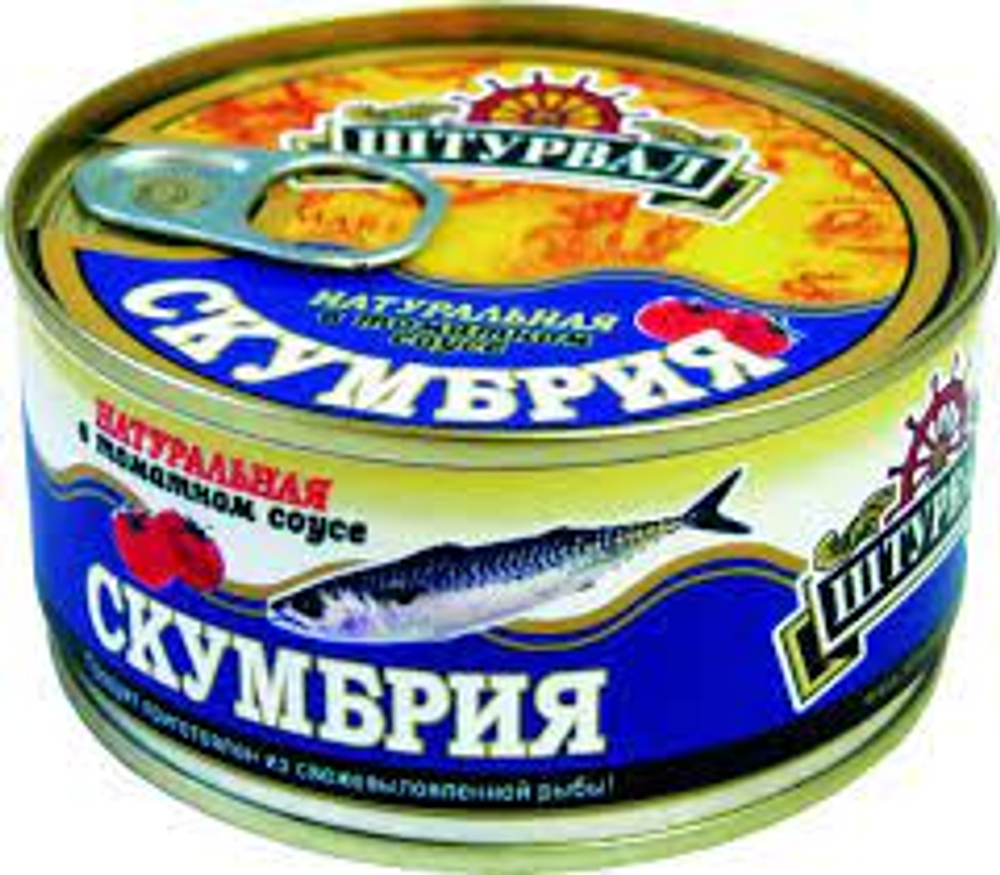 Скумбрия  в т/с   185г(24шт)